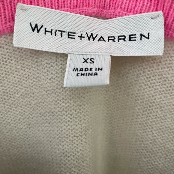 White + Warren Cashmere Sweater - Picture 3 of 5
